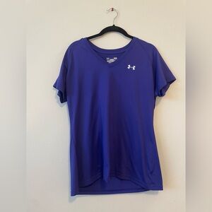 Purple Under Armour Athletic Shirt